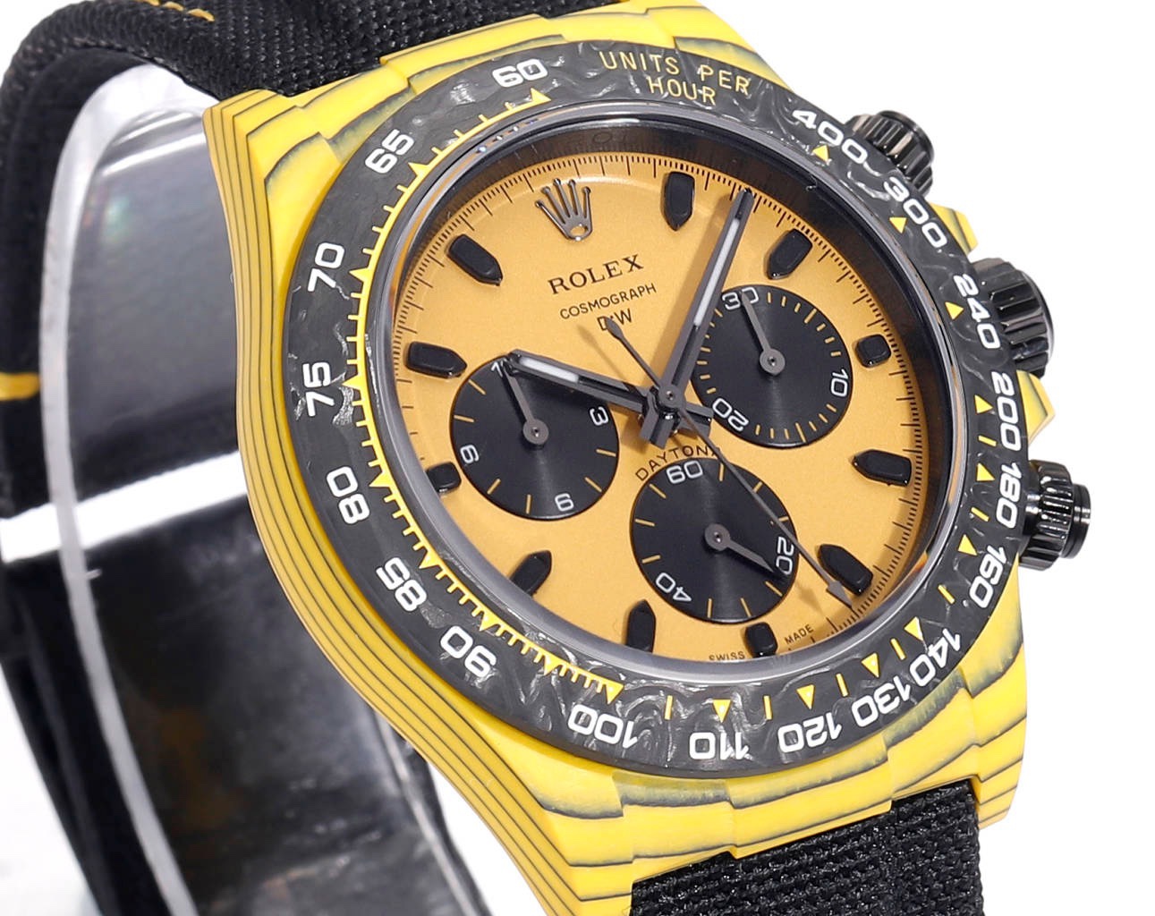 Rolex TW Factory Custom Carbon Fiber Daytona Watch 40mm 4801 Chronograph Movement - Image 2