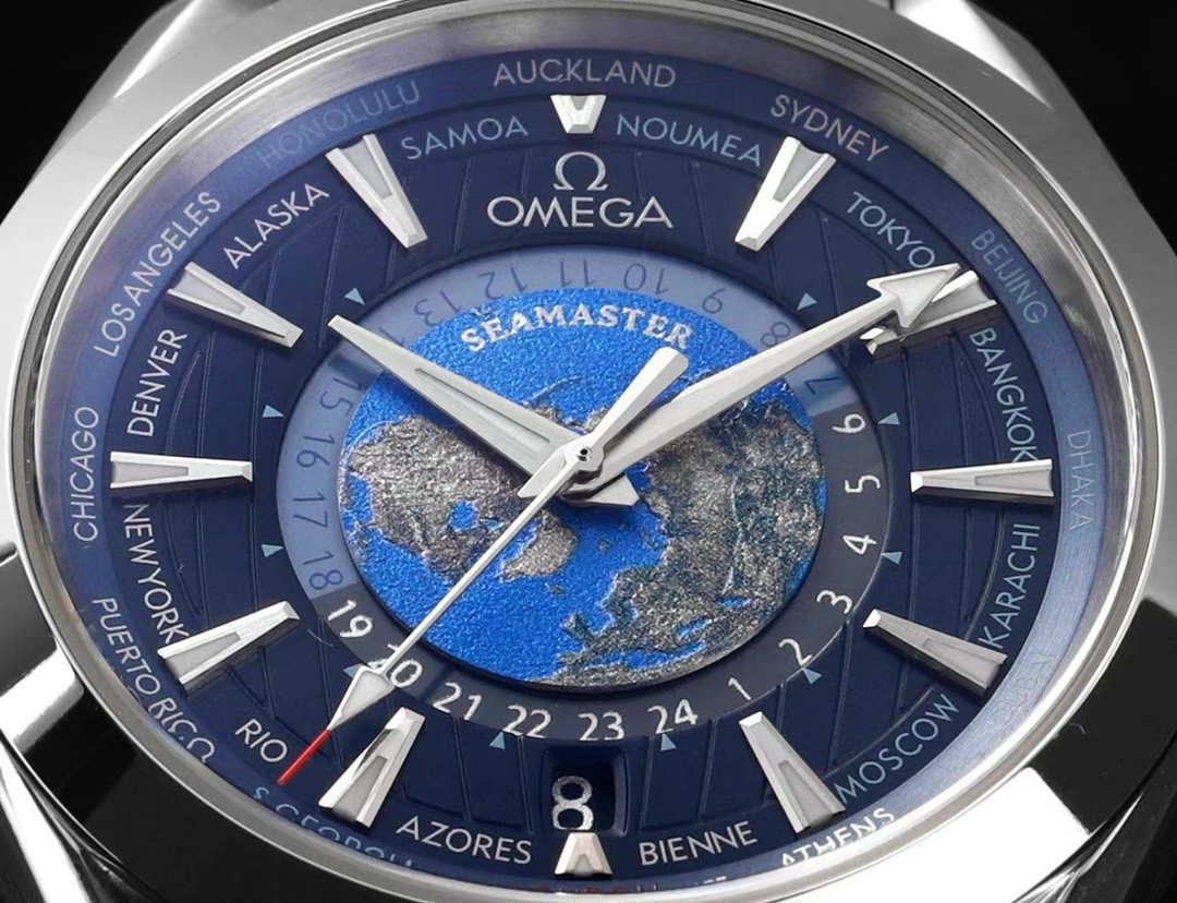 Omega Seamaster Worldtimer 43mm Cal.8938 Automatic Watch N1 V2 Upgrade Version - Image 4
