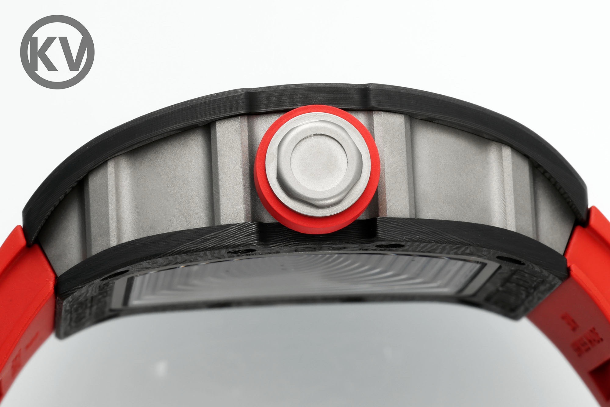 Richard Mille RM055 Red Strap Blue-Red Inner Ring - Image 7