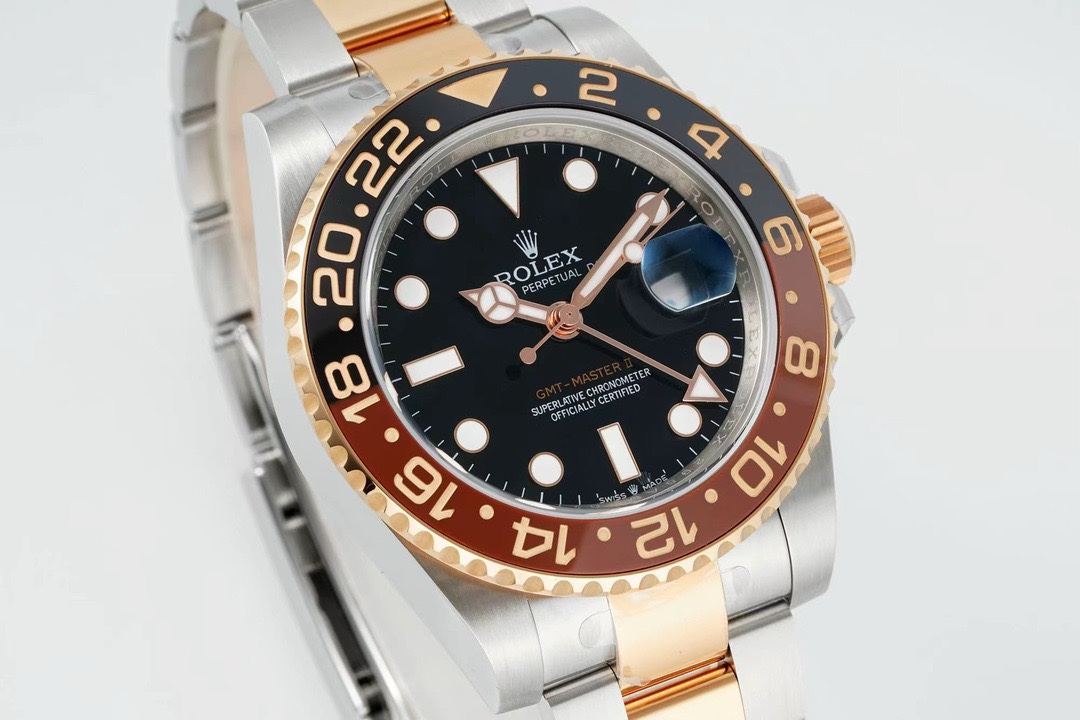 Rolex GMT Travel Watch 904L Steel Cal.3285 Movement – Style 08 - Image 3