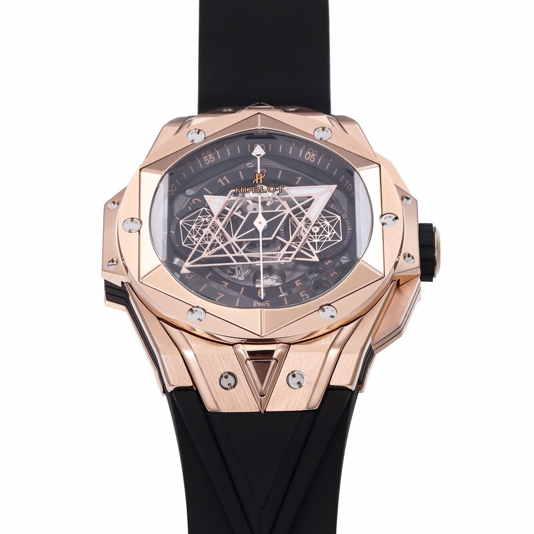 Hublot Big Bang Sang Bleu II Watch | BBF Titanium Automatic Chronograph Wristwatch - Image 3