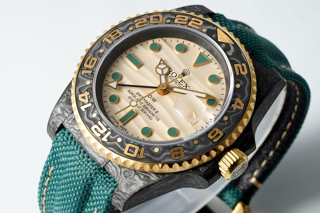 Rolex GMT-Master II Carbon Watch | Cal.3186 Automatic Movement, Forged Carbon Case – - Image 5