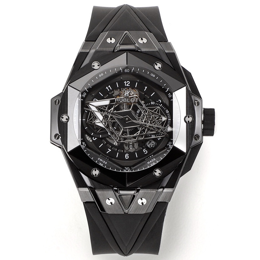 Hublot Big Bang Sang Bleu II Watch | Colored Ceramic Case, Modified HUB1240 Movement