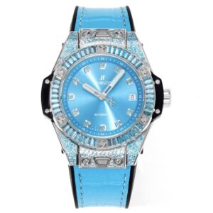 Hublot Big Bang One Click Rainbow Gemstone 39mm Automatic Ladies