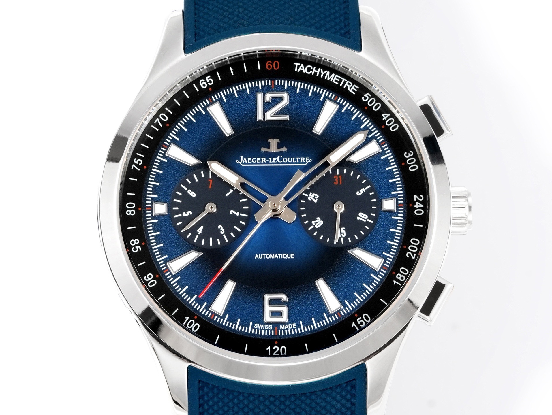 Jaeger-LeCoultre Polaris Chronograph Automatic Watch 42mm Rubber Strap – Style 03 - Image 2