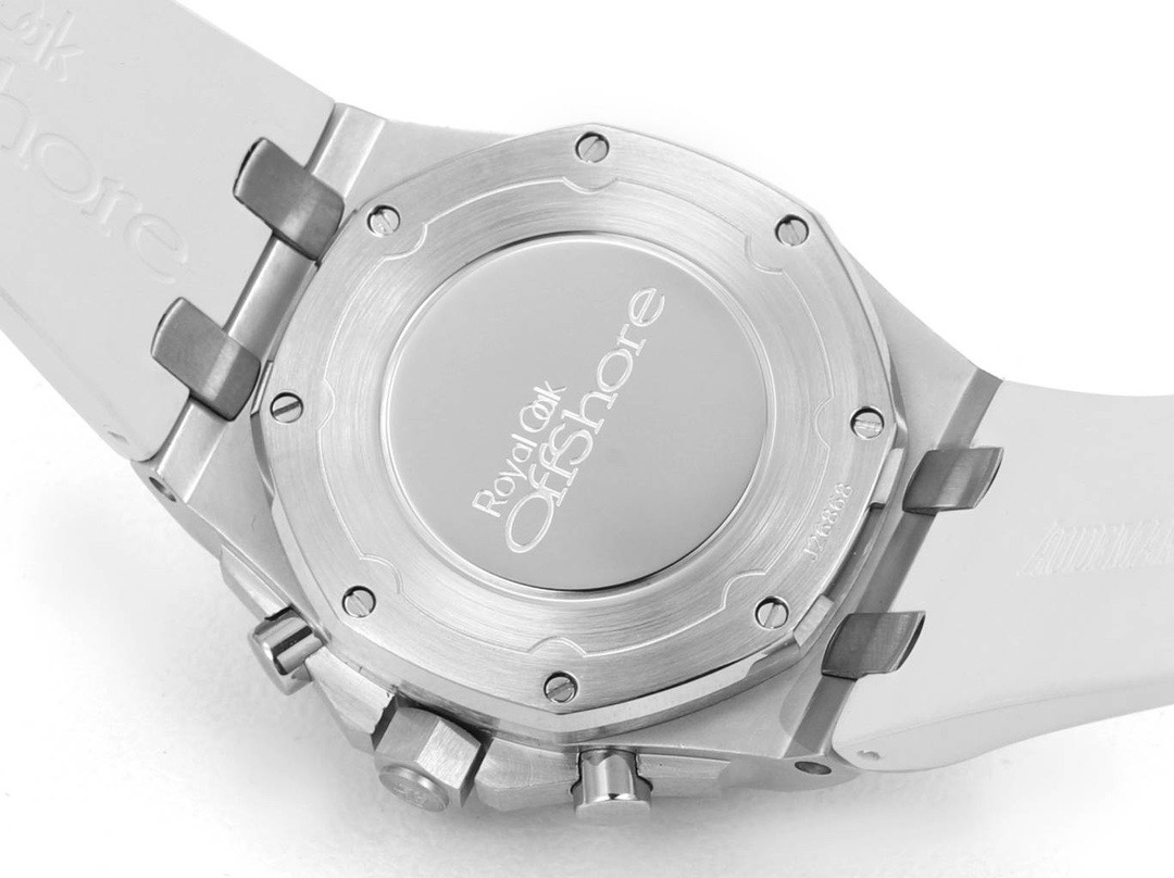 Audemars Piguet Royal Oak 37mm Ladies Automatic Chronograph Watch, Diamond Bezel Rubber - Image 8