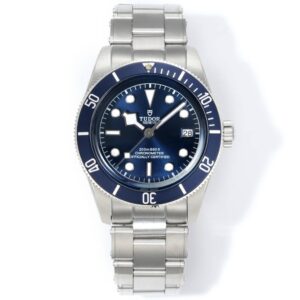 Tudor Black Bay GMT Automatic Diver Watch 41mm, Domed Sapphire Crystal, Rivet Stainless