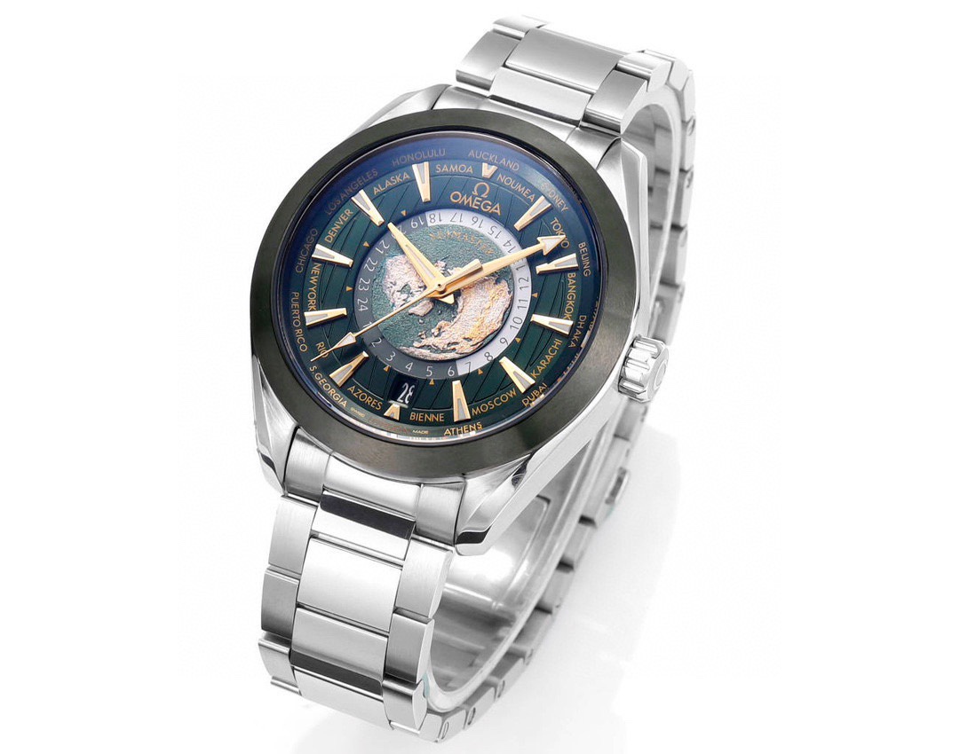 Omega Seamaster Worldtimer 43mm Cal.8938 Automatic Watch N1 V2 Upgrade Version - Image 2