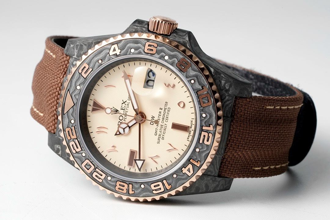 Rolex GMT-Master II Carbon Watch | Cal.3186 Automatic Movement, Forged Carbon Case – - Image 2
