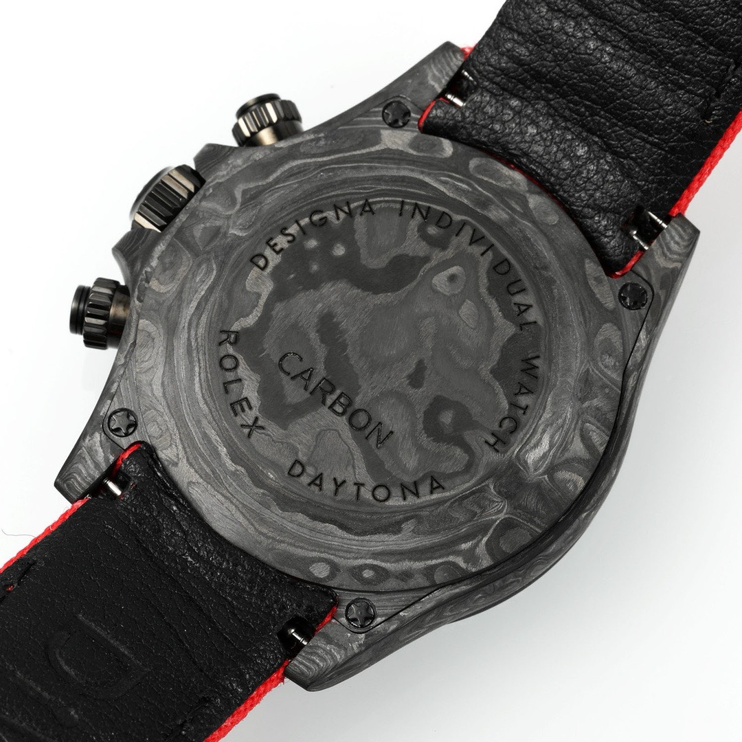 Rolex Diw Carbon Skeleton Chronograph - Image 6
