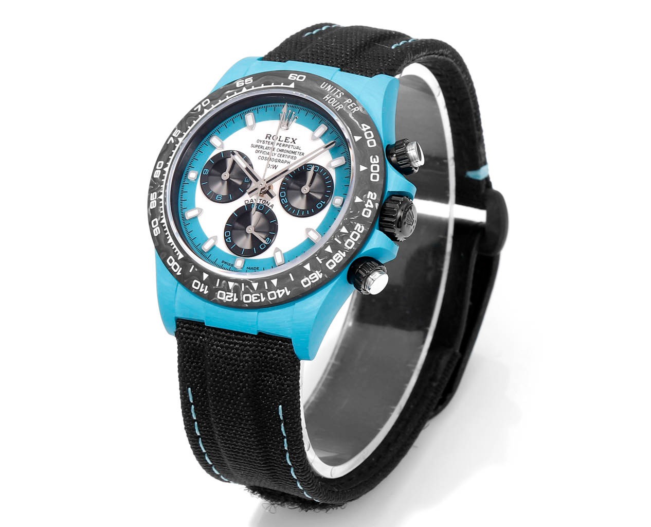 Rolex TW Factory Custom Carbon Fiber Daytona Watch 40mm 4801 Chronograph Movement - Image 4