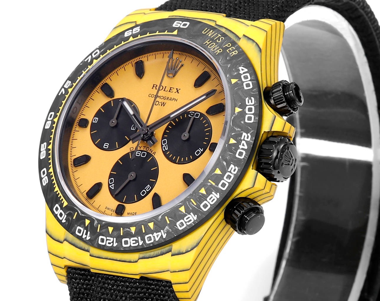 Rolex TW Factory Custom Carbon Fiber Daytona Watch 40mm 4801 Chronograph Movement - Image 3