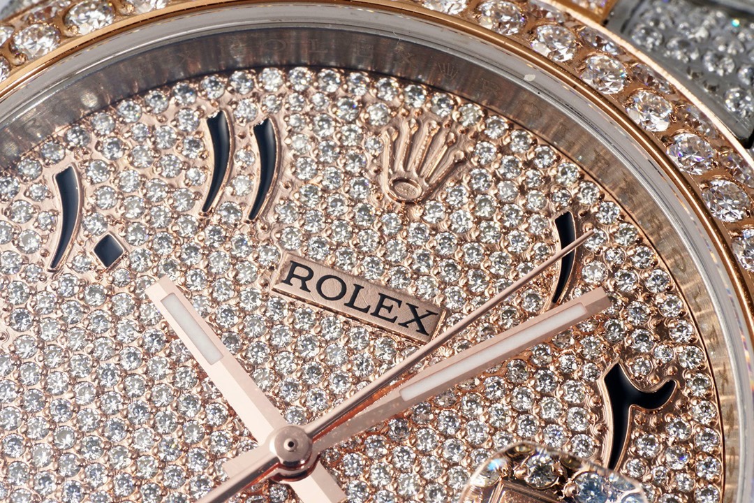 Rolex TW Factory Fully Iced-Out Datejust 41mm , Full Paved Stones, 2824 Automatic - Image 5