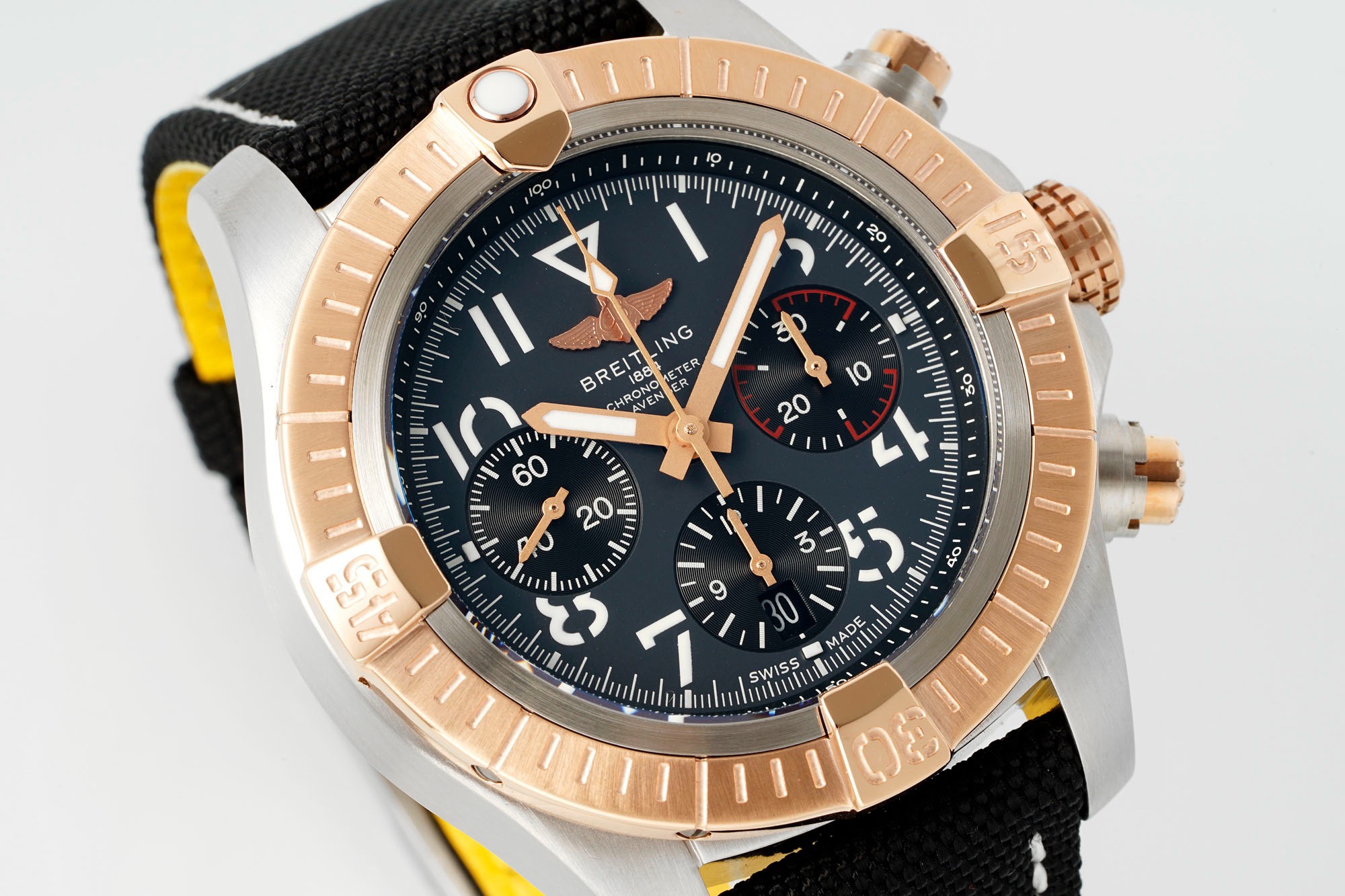 Breitling Avenger B01 Chronograph 45mm Pilot Watch | BLS Factory Cal.B01 Modified Movement - Image 2