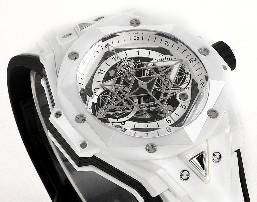 Hublot Big Bang Sang Bleu II Watch | Colored Ceramic Case, Modified HUB1240 Movement - Image 4