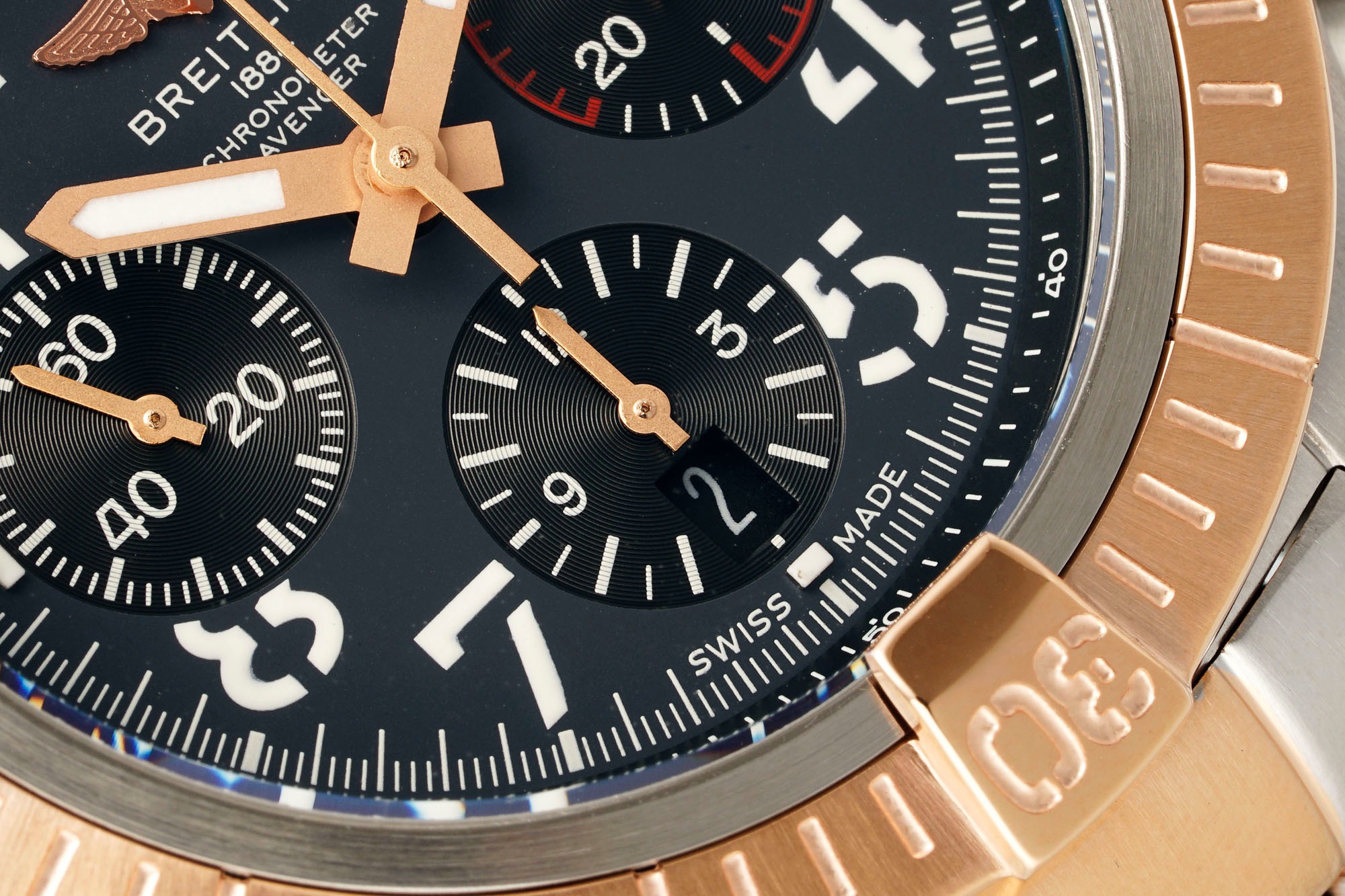Breitling Avenger B01 Chronograph 45mm Pilot Watch | BLS Factory Cal.B01 Modified Movement - Image 5
