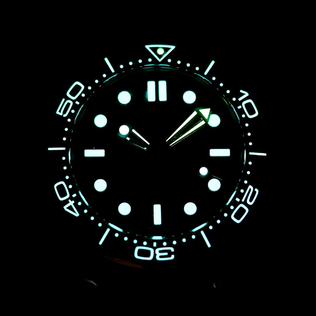 Omega Seamaster ER Upgraded Titanium Bronze Gold 007 – Gold Dial Style 02 - Image 4