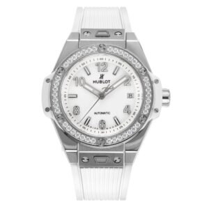 Hublot Big Bang 39mm Steel Diamond Bezel Automatic Ladies