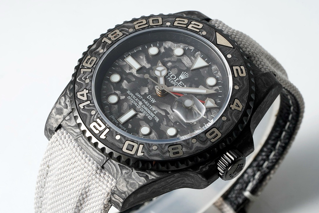 Rolex GMT-Master II Carbon Watch | Cal.3186 Automatic Movement, Forged Carbon Case – - Image 4
