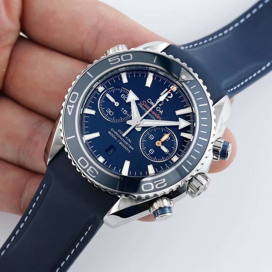 Omega Seamaster Planet Ocean 600M Chronograph | BF Factory 45.5mm Cal.9900 Dive - Image 4