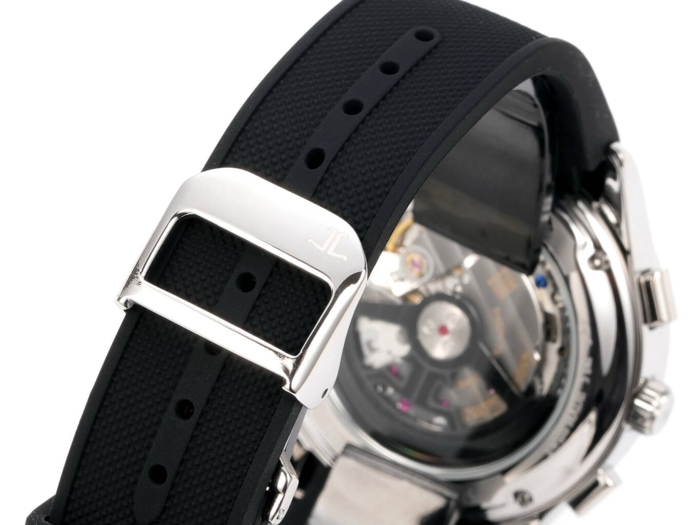 Jaeger-LeCoultre Polaris Chronograph Automatic Watch 42mm Rubber Strap – Style 02 - Image 8