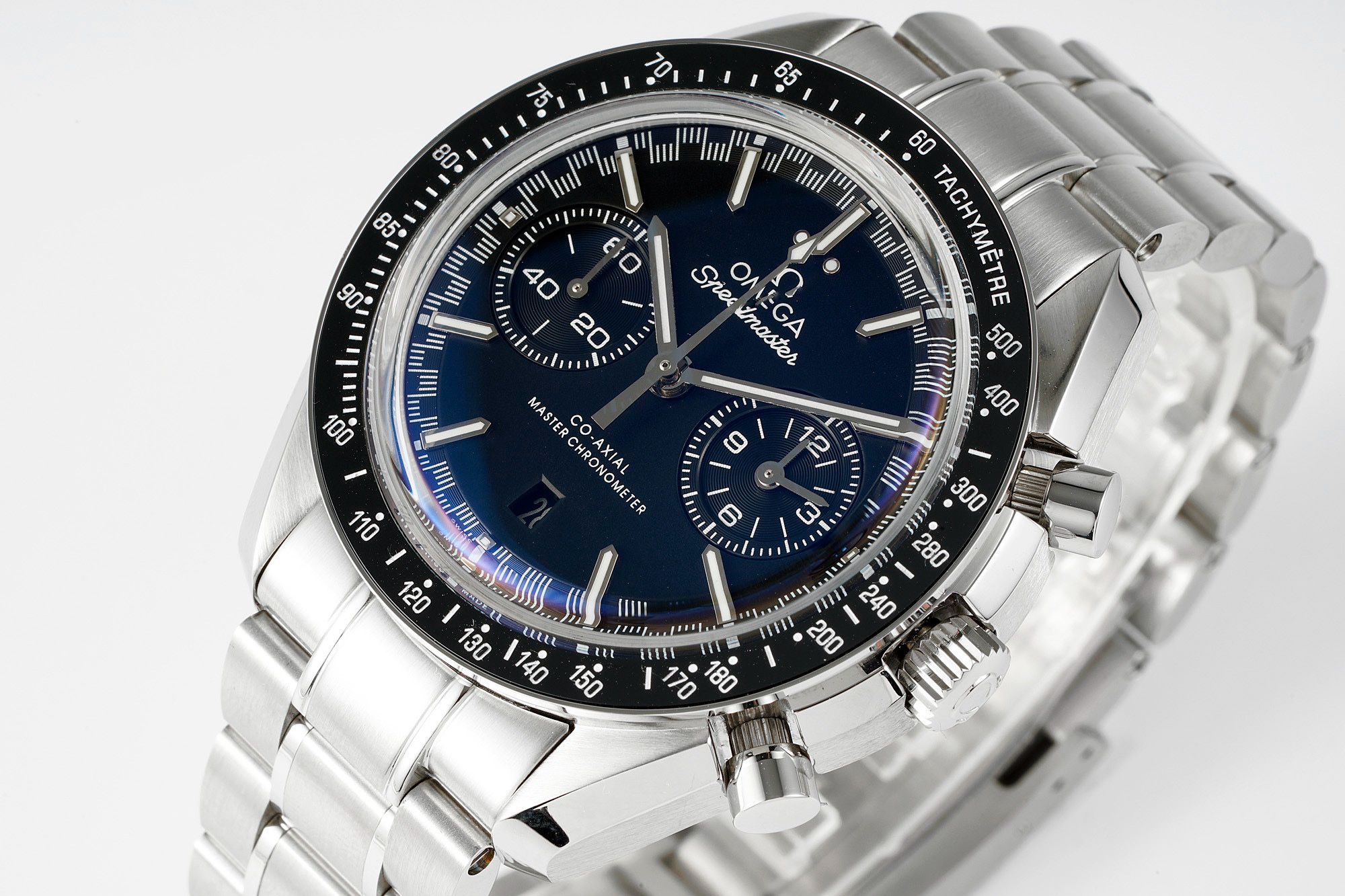 Omega Speedmaster Racing Chronograph Automatic Watch Modified Cal.9900 Movement - Image 4