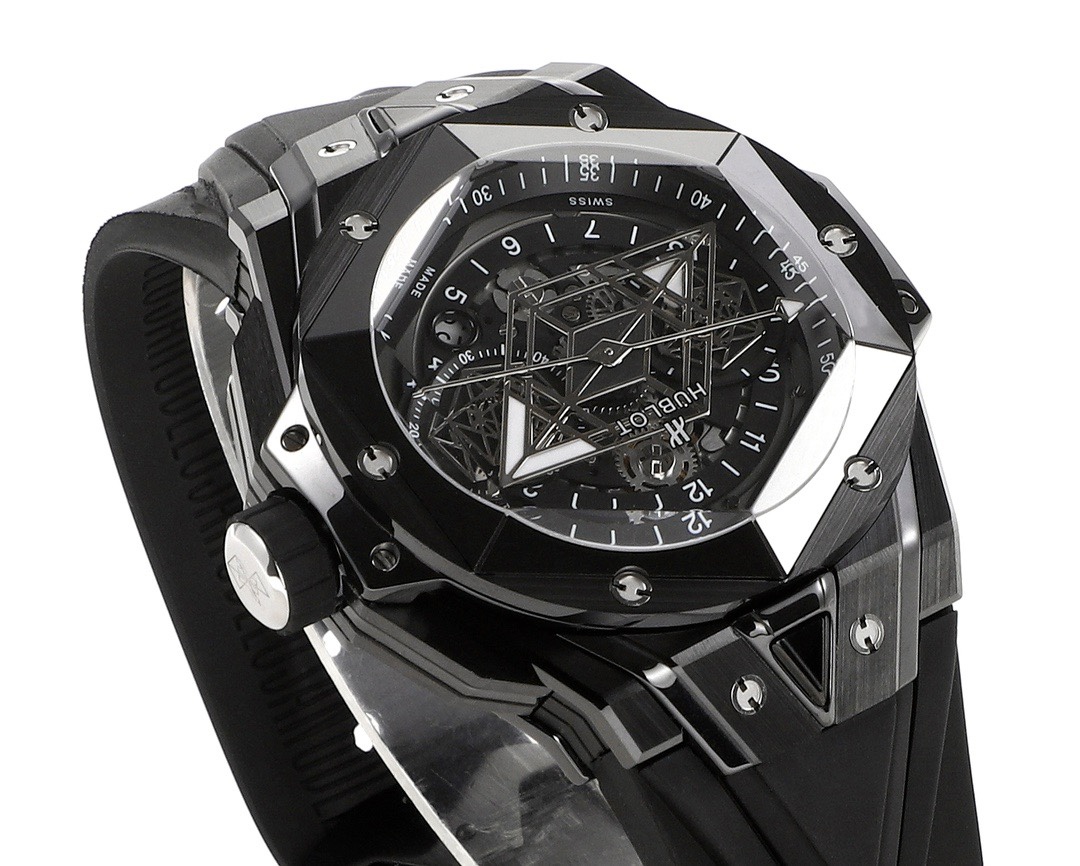 Hublot Big Bang Sang Bleu II Watch | Colored Ceramic Case, Modified HUB1240 Movement - Image 6