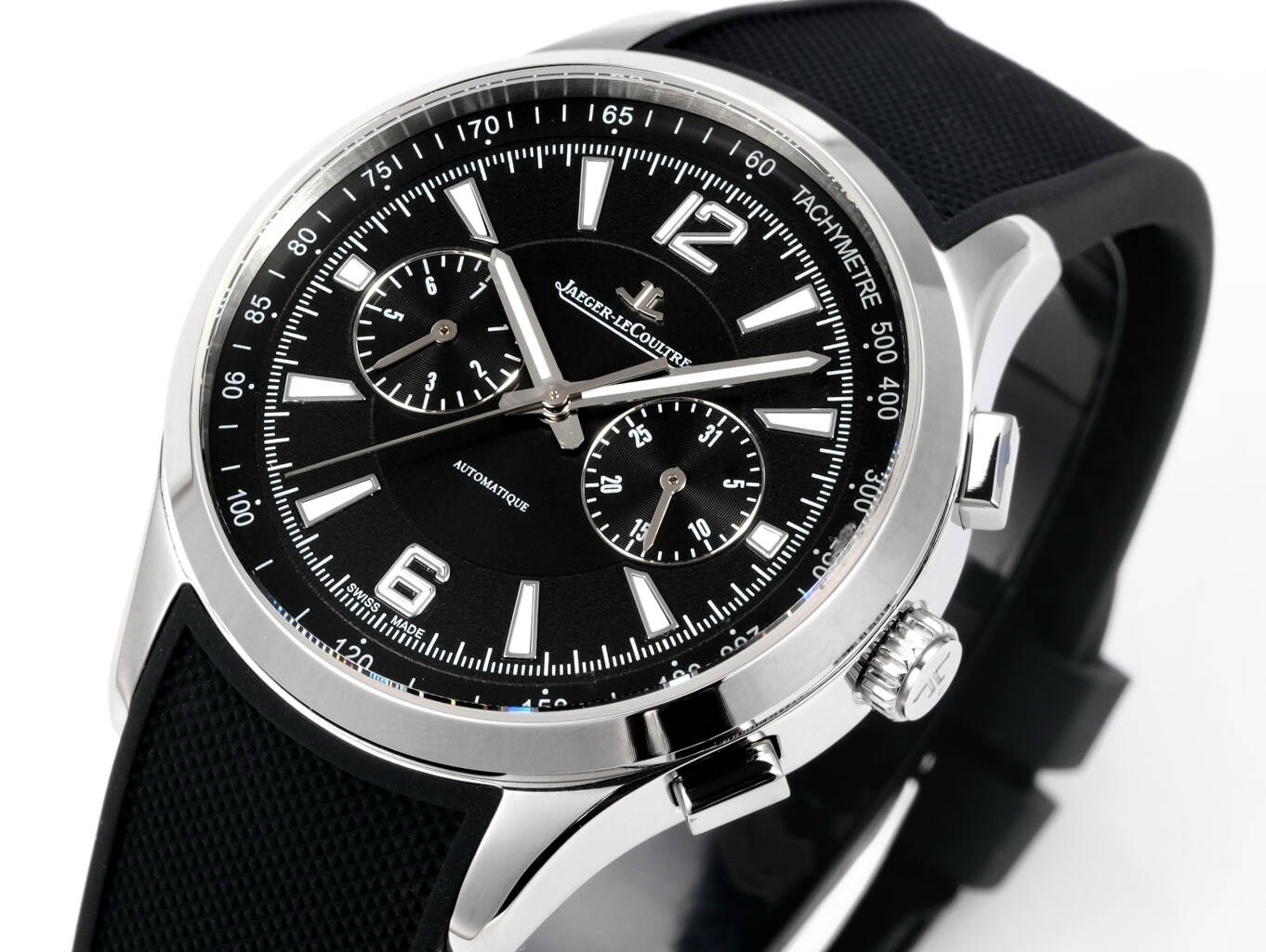 Jaeger-LeCoultre Polaris Chronograph Automatic Watch 42mm Rubber Strap – Style 02 - Image 5