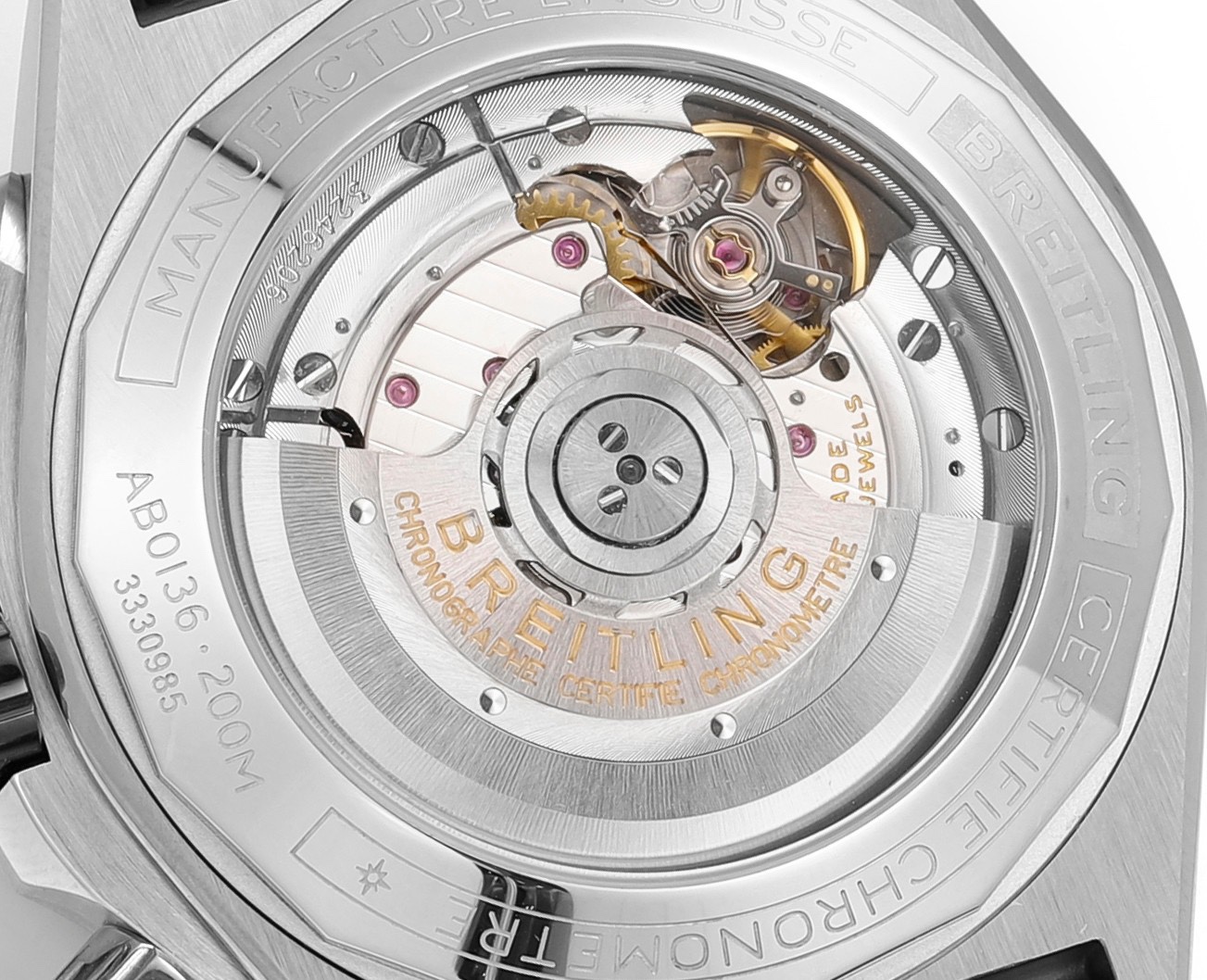 Breitling Chronomat 44mm Automatic Chronograph Watch, BLS Factory Ceramic Bezel Timepiece - Image 8