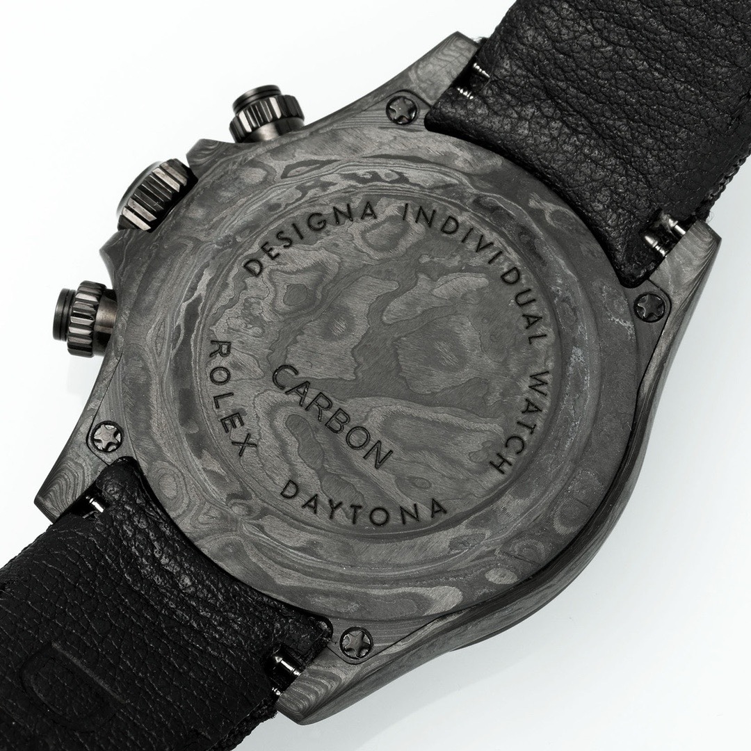 Rolex Diw Carbon Skeleton Chronograph - Image 8