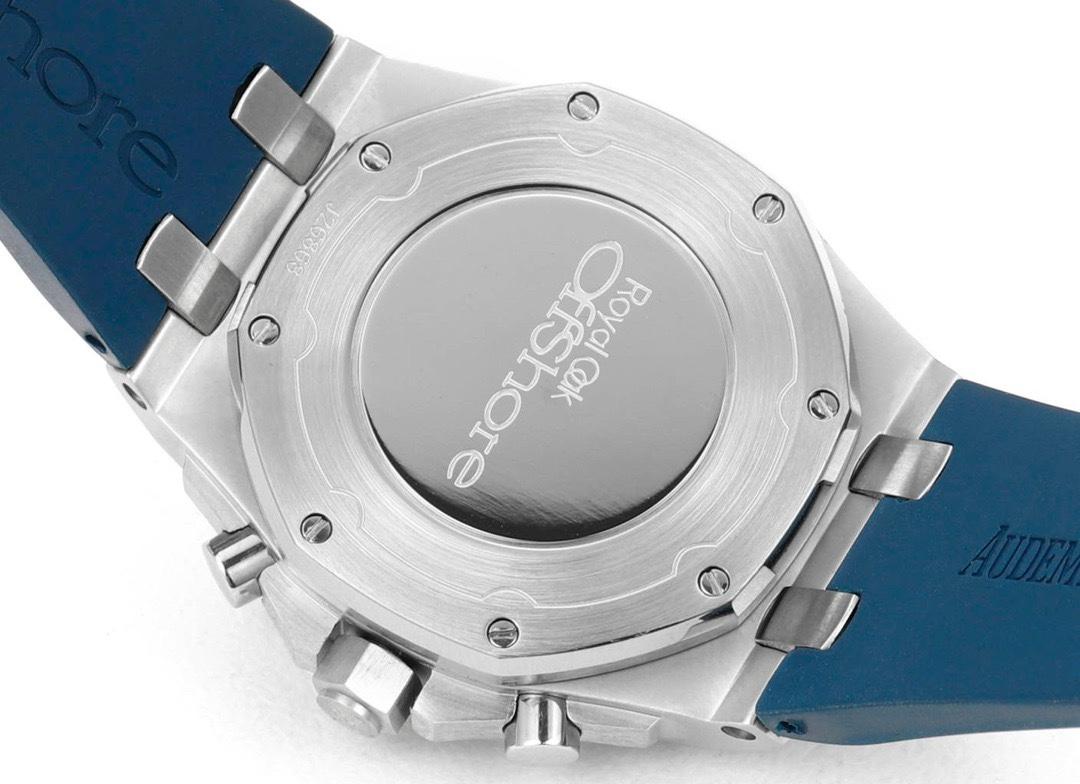 Audemars Piguet Royal Oak 37mm Ladies Automatic Chronograph Watch, Diamond Bezel Rubber - Image 8