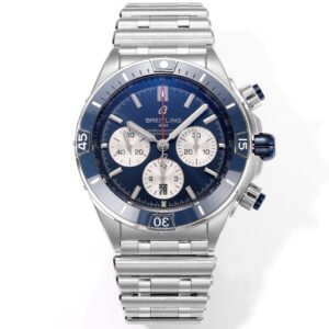 Breitling Chronomat 44mm Automatic Chronograph Watch, BLS Factory Ceramic Bezel Timepiece