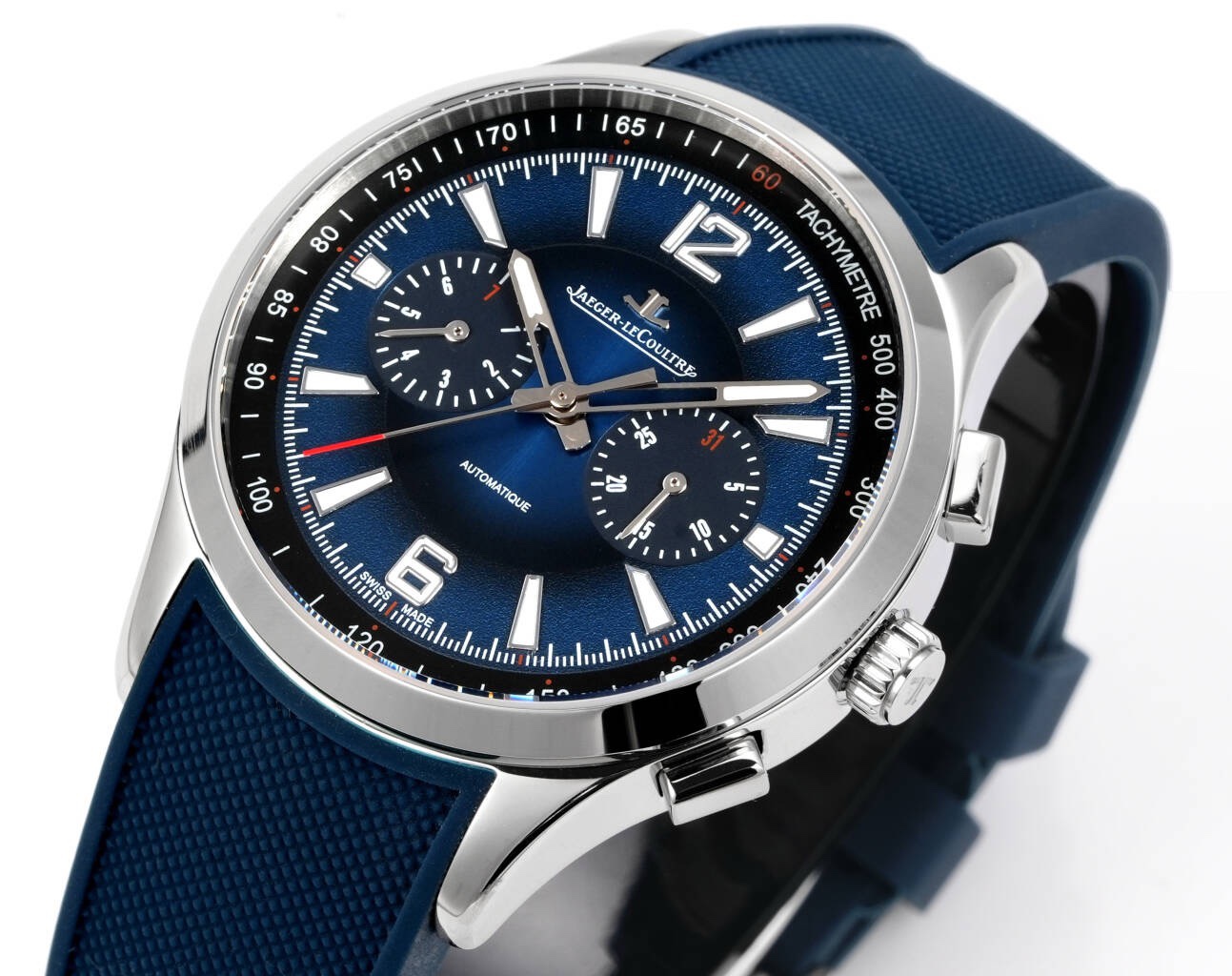 Jaeger-LeCoultre Polaris Chronograph Automatic Watch 42mm Rubber Strap – Style 03 - Image 3
