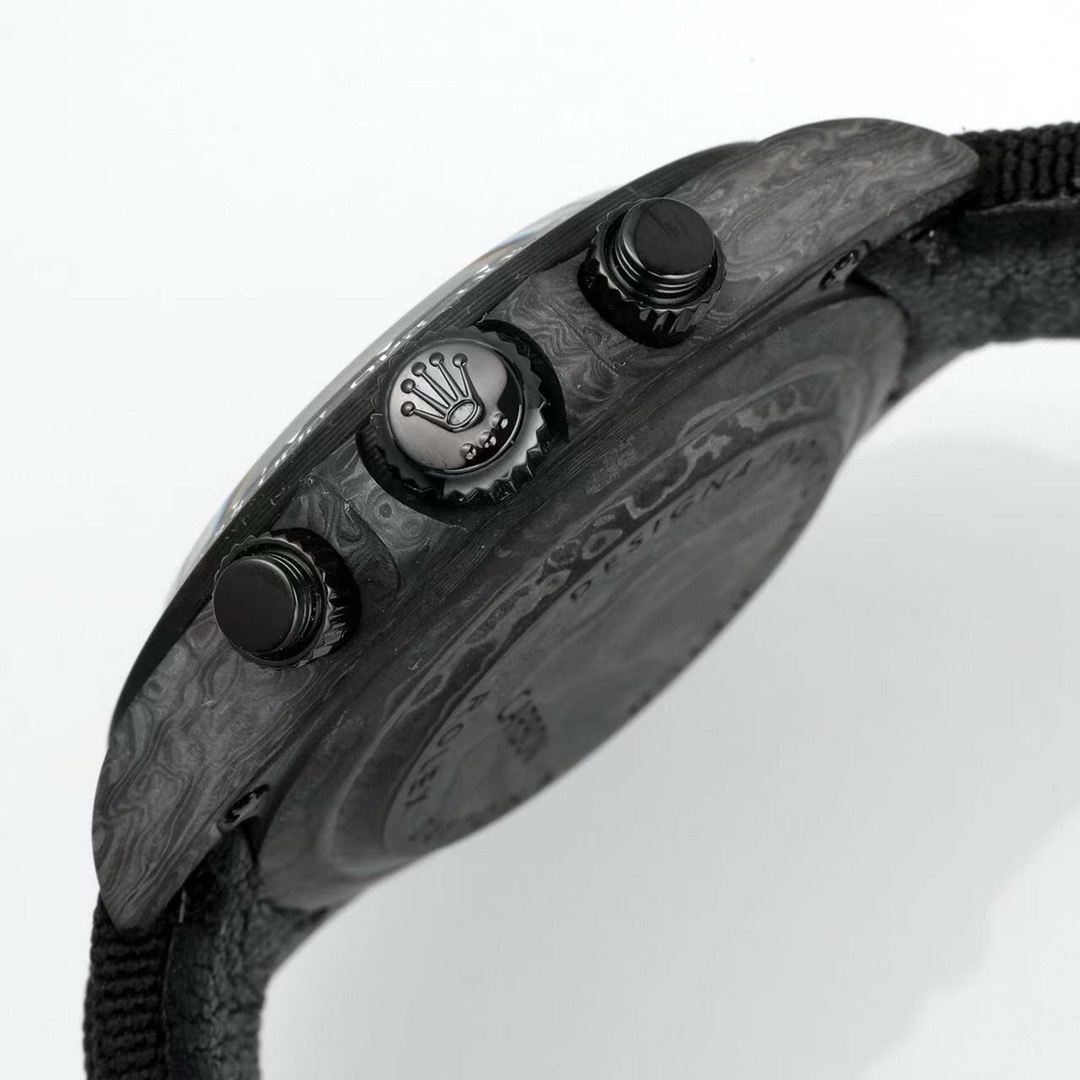 Rolex Diw Carbon Skeleton Chronograph - Image 6