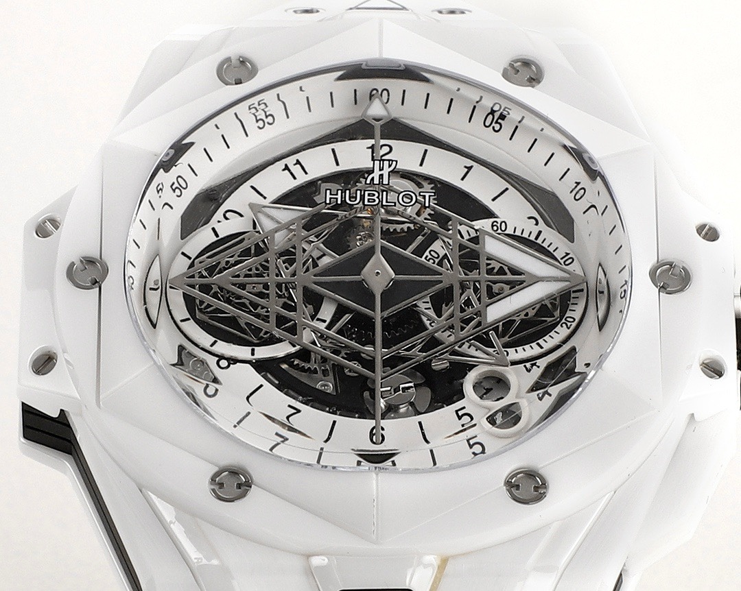 Hublot Big Bang Sang Bleu II Watch | Colored Ceramic Case, Modified HUB1240 Movement - Image 5