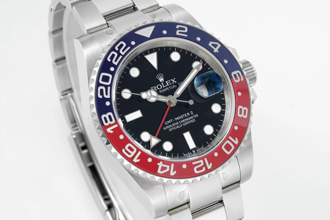 Rolex GMT Travel Watch 904L Steel Cal.3285 Movement – Style 13 - Image 2