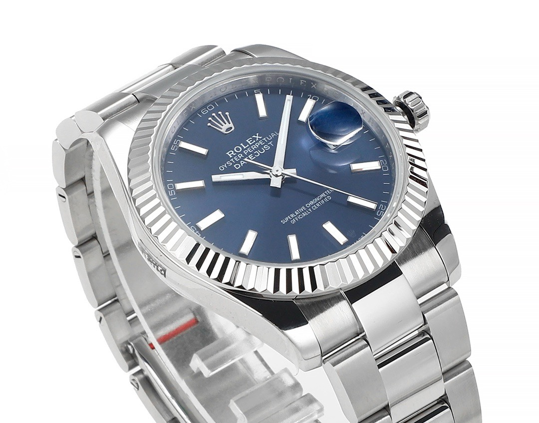 Rolex Datejust 41mm Automatic Watch 3235 Movement 72-Hour Power Reserve Fluted Bezel - Image 2