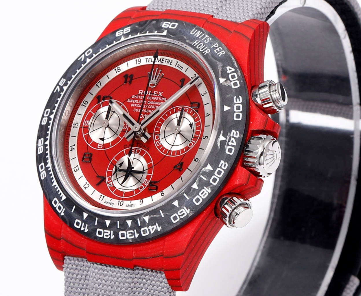 Rolex TW Factory Custom Carbon Fiber Daytona Watch 40mm 4801 Chronograph Movement - Image 3