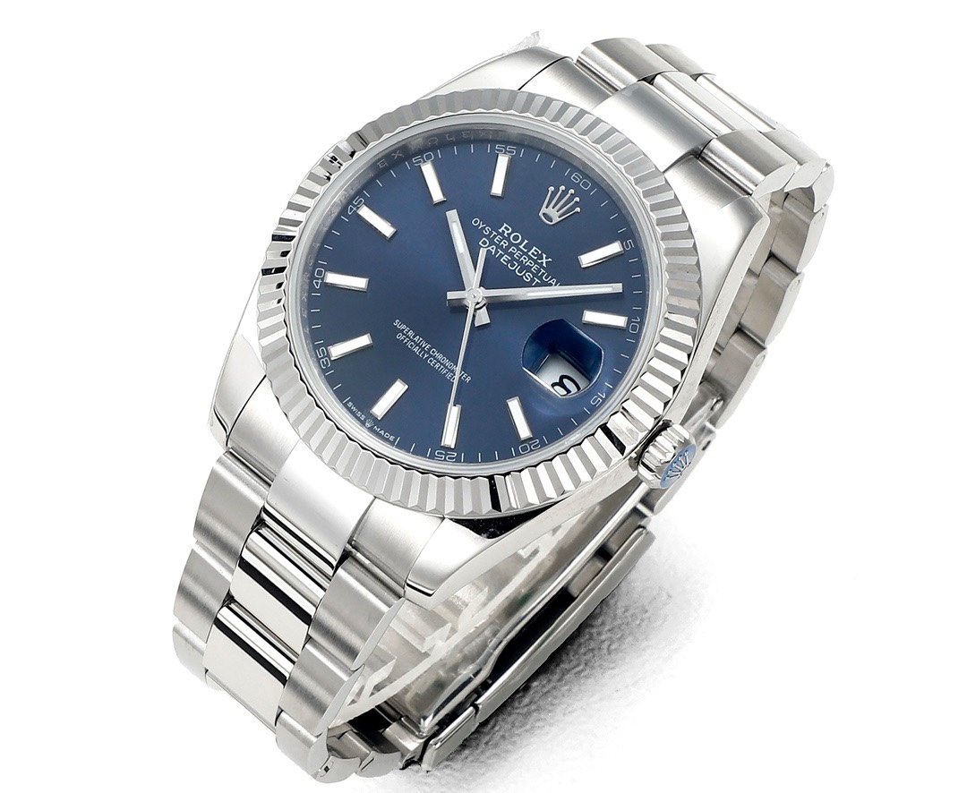 Rolex Datejust 41mm Automatic Watch 3235 Movement 72-Hour Power Reserve Fluted Bezel - Image 3