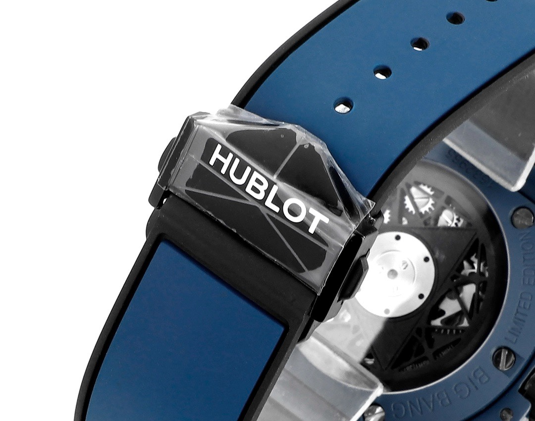 Hublot Big Bang Sang Bleu II Watch | Colored Ceramic Case, Modified HUB1240 Movement - Image 9