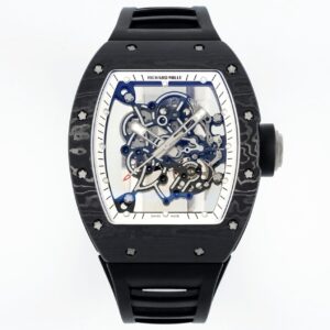Richard Mille RM055 Black Strap White-Black Inner Ring