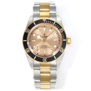 Tudor Black Bay GMT Automatic Diver Watch 41mm, Domed Sapphire Crystal, Rivet Stainless