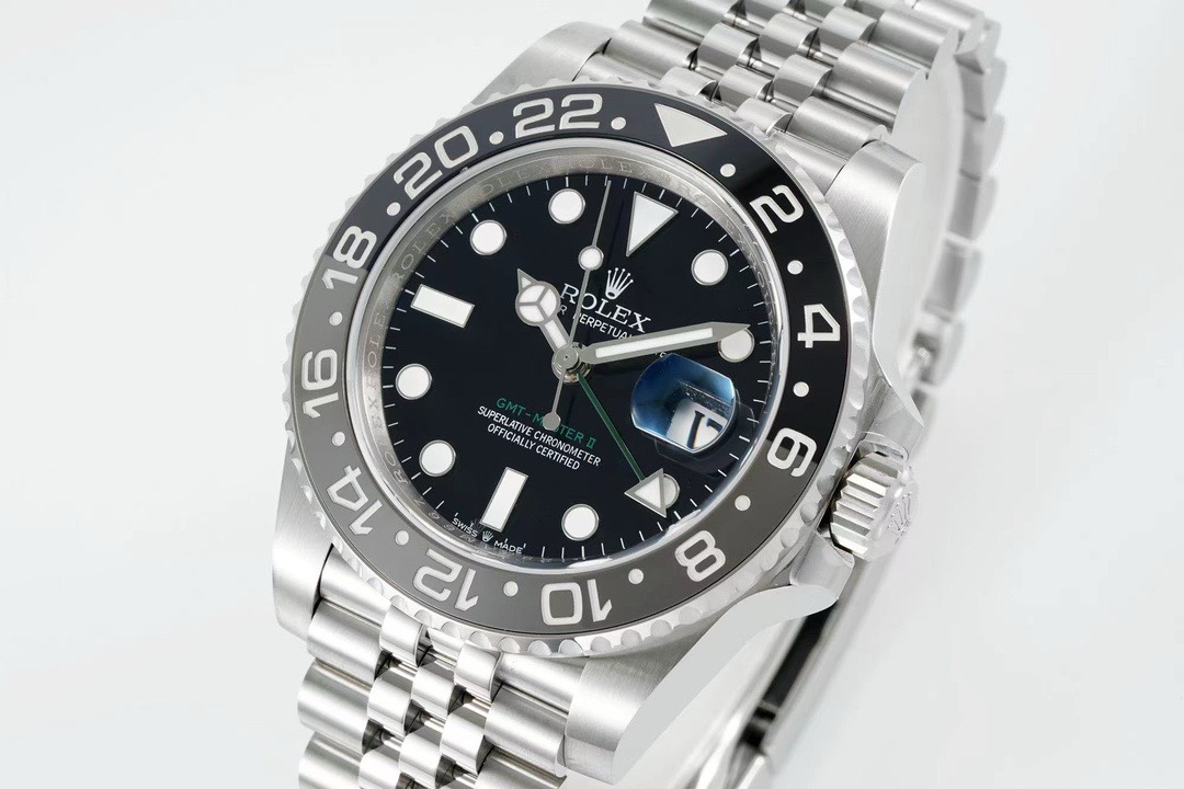 Rolex GMT Travel Watch 904L Steel Cal.3285 Movement – Style 05 - Image 3
