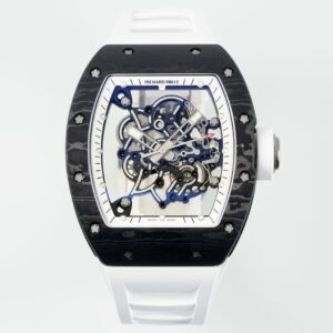 Richard Mille RM055 White Strap White-Black Inner Ring