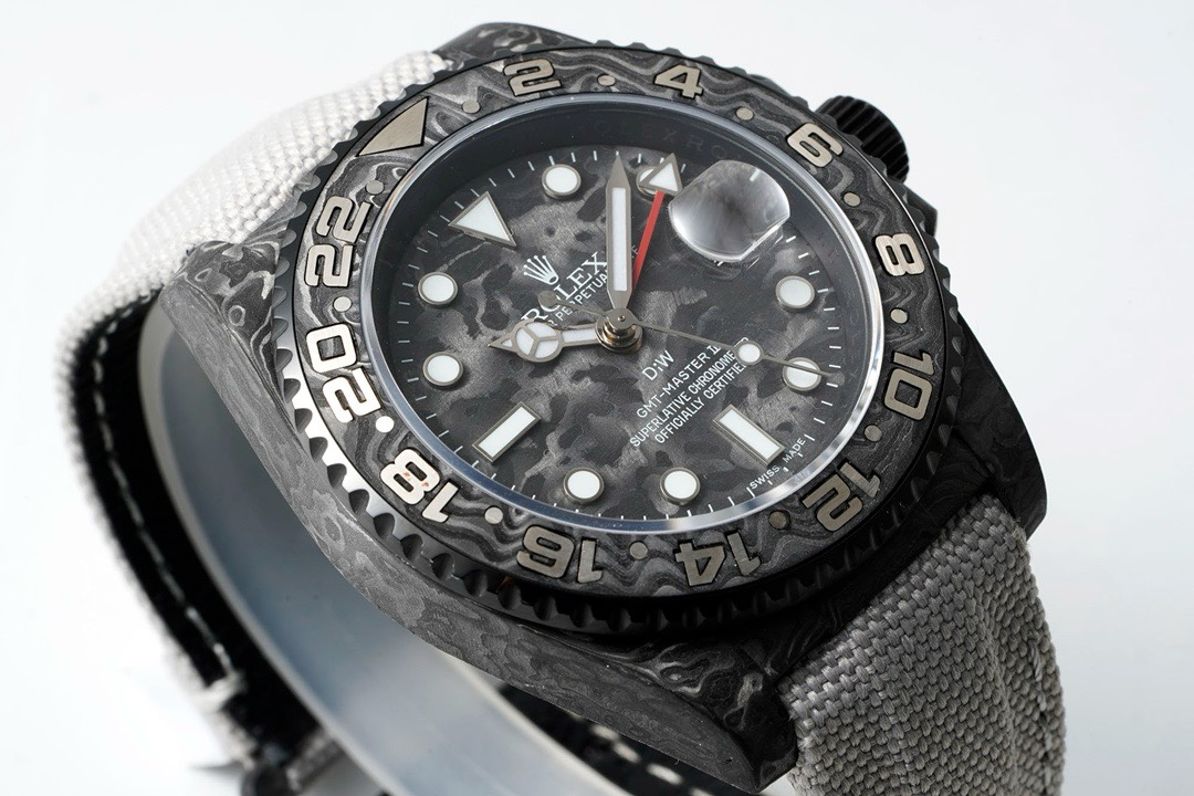 Rolex GMT-Master II Carbon Watch | Cal.3186 Automatic Movement, Forged Carbon Case – - Image 3