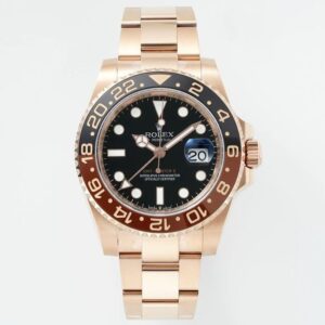 Rolex GMT Travel Watch 904L Steel Cal.3285 Movement