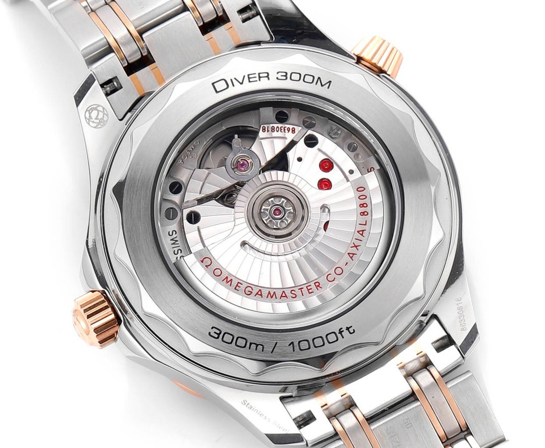 Omega Seamaster 300M Co-Axial Diving Watch 42mm Stainless Steel Bracelet - Image 8