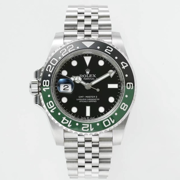 Rolex GMT Travel Watch 904L Steel Cal.3285 Movement – Style 02