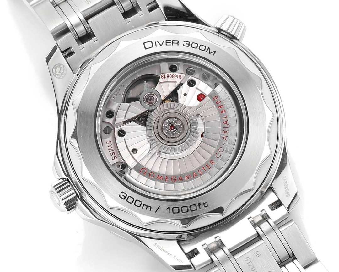 Omega Seamaster 300M Co-Axial Diving Watch 42mm Stainless Steel Bracelet - Image 9
