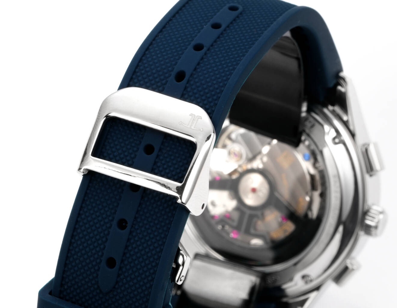 Jaeger-LeCoultre Polaris Chronograph Automatic Watch 42mm Rubber Strap – Style 03 - Image 9